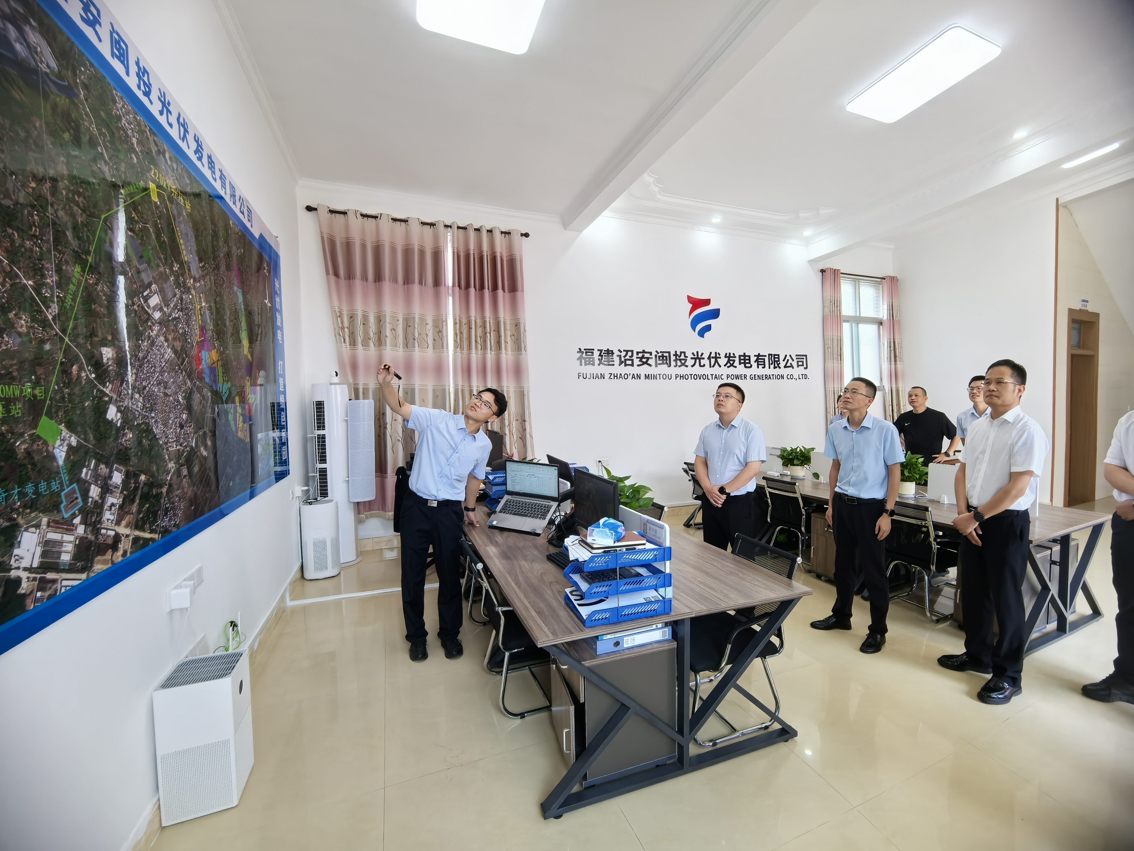 福建詔安閩投光伏發(fā)電有限公司正式揭牌——詔安光伏 綠能新啟